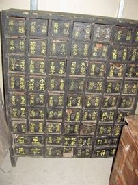 Antique Apothecary Chest