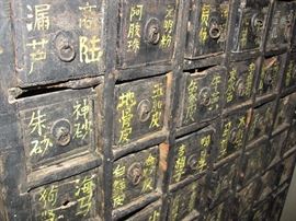 Antique Apothecary Chest