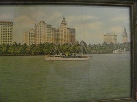 Vintage Miami Waterfront 