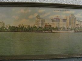Vintage Miami Waterfront 