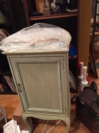 French Antique Sheet music cabinet