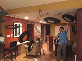 Huge 13 foot mobile.... Powder coated, TIG welded  Steel