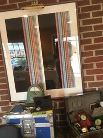 Signed Gene Davis Print