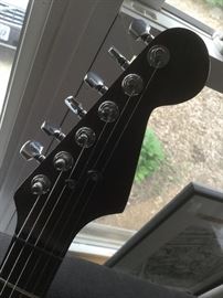 Strat with solid rosewood neck