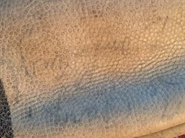 Bert Bell "The Duke" Night Game Football signed by Sam Baugh