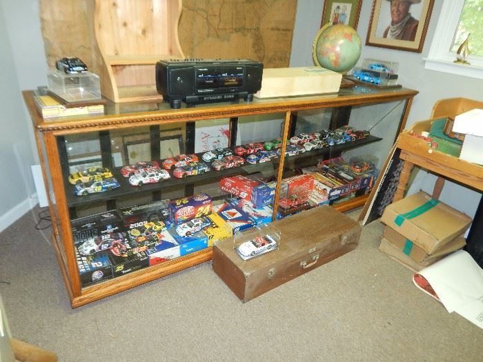 Country store display case