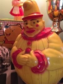Vintage toy clown