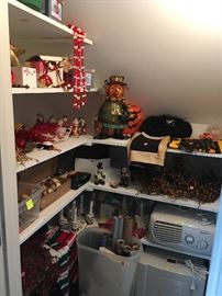holiday decor, (Christmas, Halloween)