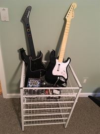Guitar Hero guitars and games
