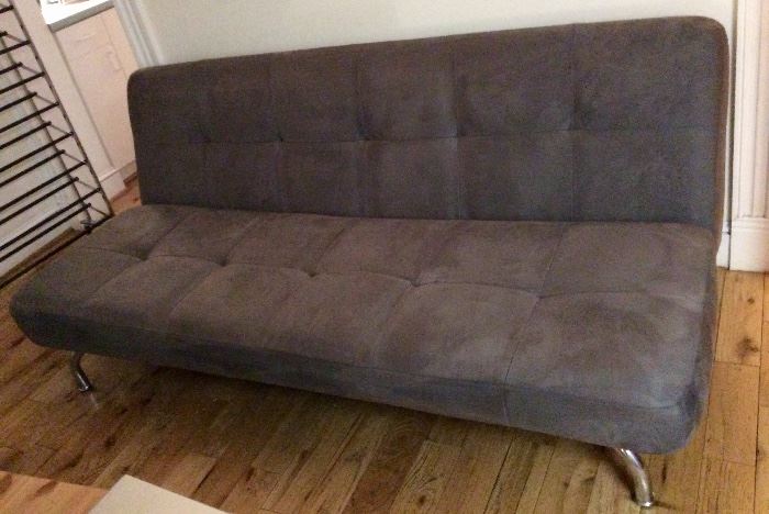 Ultra-suede futon