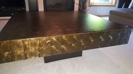 Contemporary coffee table by Oios Metalworks 