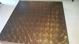 Detail on contemporary table by Oios