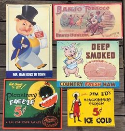 Graphic Printed Metal Signs