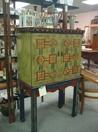 Chinese writing cabinet - excellent dry bar. 