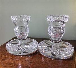 Waterford crystal candlesticks
