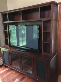 Entertainment Center... Television, too!