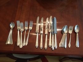 Silverplate flatware
