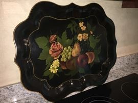 You will also find a special collection of vintage toleware