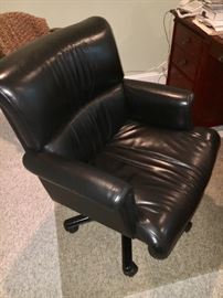 Leather office chair