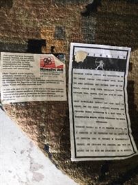 Tufenkian, hand knotted, hand dyed, Tibetan Rug