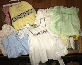 Baby cloths - not doll - baby clothing - so cute and in perfect condition!