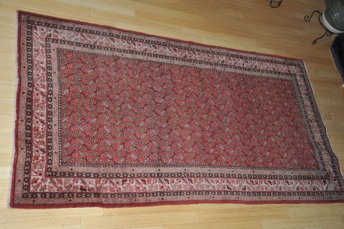 Semi-Antique Persian Tribal Carpet - Seraband - measures 5'6" x 10'6"