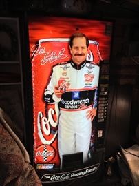 Dale Earnhardt Coca-Cola vending machine