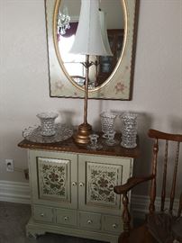 Ethan Allen stenciled side board 