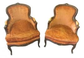 Pair French Chairs