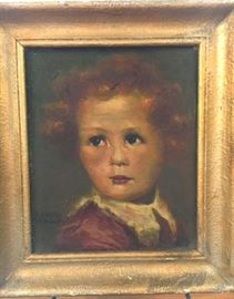 Alfred Frey-Moock Portrait of a Boy