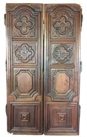 17th c. Castle Doors from Yorkshire, England