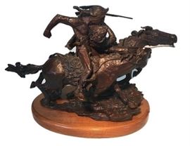 Maher Morcos Bronze "Fate of the Scout"