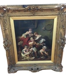 Louis Francois Lanfant DeMetz Oil Painting