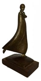Andrew DeVries bronze sculpture