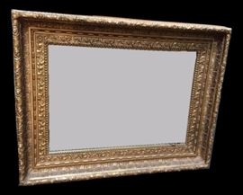 Palatial Giltwood & Gesso Mirror