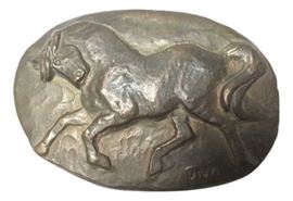 Una Hanbury Bronze Medallion