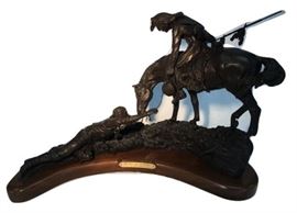 Maher Morcos Bronze "The Only Good Indian Is..."