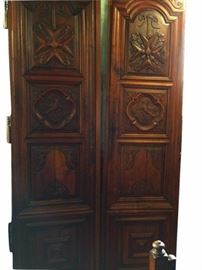 16th c. Castle Doors with Order of St. John Insignia