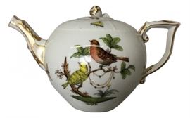 Herend Rothschild Fine Porcelain Tea Pot