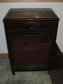 Very cool General Fireproofing Company metal Secretaire cabinet 