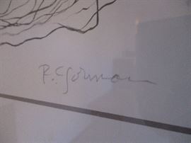 R.C. Gorman Runyon-Winchell Gallery 1979 signed poster