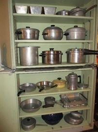 Vintage aluminum ware