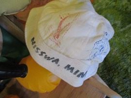 Vintage Nisswa, MN child's sun hat