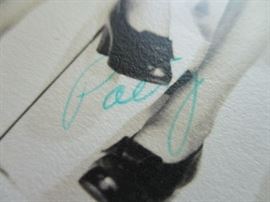 The Andrews Sisters(Maxene, Patricia & LaVerne) signed & autographed photo