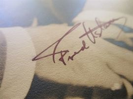 Autographed Fred Astaire photo