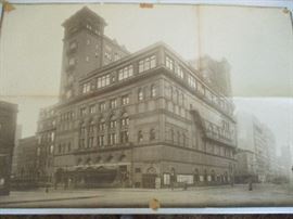 Antique photo poster of Carnegie Lyceum(Carnegie Hall)