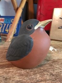 Nicodemus Ferro-Stone baby robbin figurine