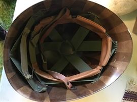 WWII personalized helmet liner