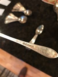 Sterling silver spoons