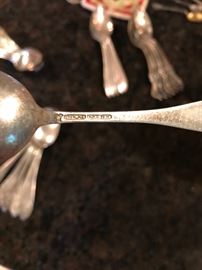 Sterling silver spoons